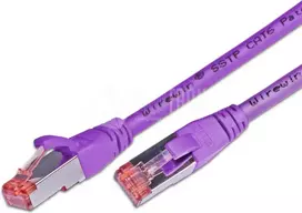 Wirewin Cat6 S/FTP LSOH tinklo kabelis, RJ45, 20m, violetinės spalvos PKW-PIMF-KAT6 20.0 VT