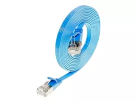 Wirewin Triotronik Cat6 U/FTP plonas tinklo kabelis, 3m, mėlynas PKW-STP-SLIM-KAT6 3.0 BL