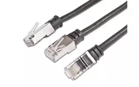 Wirewin PKW-OUT-K5E 30,0 tinklo kabelis, juodas, 30 m, Cat5e U/FTP (STP)