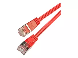 Wirewin Triotronik PKW-STP-SLIM-KAT6 20.0 RT Cat6 U/FTP plonas Ethernet tinklo kabelis, RJ45 vyriškas-vyriškas, 20 m, juodas