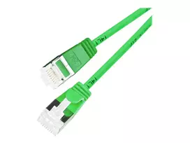 Wirewin Cat 6a U/FTP plonas Ethernet tinklo kabelis, 7 m, žalias PKW-LIGHT-STP-K6A 7.0 GN