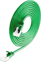 Wirewin Cat6a U/FTP plonas Ethernet tinklo kabelis, 10Gbps, žalias, 0,15 m PKW-LIGHT-STP-K6A 0.15 GN