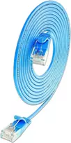 Wirewin SLIM UL6 10 BL - Cat.6 SLIM-Light tinklo kabelis, U/UTP, 10 m, mėlynas (PKW-LIGHT-K6 10.0 BL)