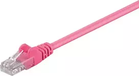 Wentronic 95220-GB Cat5e U/UTP RJ-45 Ethernet tinklo kabelis, purpurinis