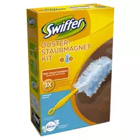 Swiffer Staubmagnet su Febreze kvapu – dulkių šluostė su rankena ir 3 užpildais 5410076542284