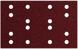 Metabo SRA šlifavimo lapeliai su Velcro tvirtinimu 80 x 133 mm, P120 grūdėtumas, 16 skylių dulkių ištraukimui, 50 vnt. paketas 635194000