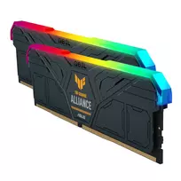 GeIL Gemini TUF RGB 32GB DDR5 6000MHz DDR5 atminties rinkinys (2 x 16GB) – pilkos spalvos