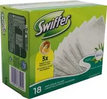 Swiffer Sauso valymo šluostės, papildymo paketas, 18 vnt., su Febreze kvapu