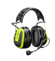 3M Peltor WS Alert X MRX21A3WS7 Bluetooth ausinės su FM radiju, lankelis, SNR 31 dB, juodos/geltonos