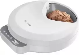 F26 4 Meals Cat Feeder with 2 Ice Packs white