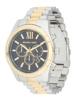 Michael Kors Analoginis (įprasto dizaino) laikrodis 'LEXINGTON' auksas / juoda / sidabrinė