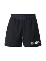 BJÖRN BORG Sportinės kelnės juoda / balta