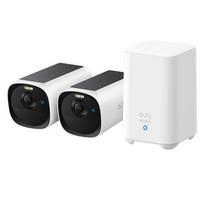 Eufy Cam E40 2-Cam Kit + HomeBase S280 Bullet IP security camera, outdoor, 2688 x 1520 pixels, wall mount