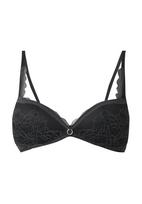 TRIUMPH Liemenėlė 'Comfort Allure' juoda / sidabrinė