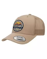 PEATY S PUBWEAR TRUCKER CAP - PLAYGROUND - KHAKI (PPW-26-TRUC-PLAY-KHK)