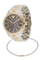 Emporio Armani Analoginis (įprasto dizaino) laikrodis auksas / juoda / sidabrinė