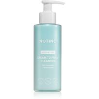 Notino Hydrating Cream to Foam Cleanser with Ceramides & Niacinamide švelnus putojantis eksfoliacinis kremas drėkinamojo poveikio 190 ml