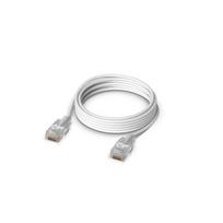 Ubiquiti UACC-Cable-Patch-EL-2M-W Nano-thin patch cable with 2.5GbE support designed to show Etherlighting effects