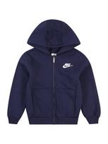 Nike Sportswear Džemperis 'CLUB FLEECE' tamsiai mėlyna / balta