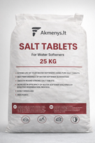 Vandens minkštinimo druskos tabletės Akmenys.lt, 25kg