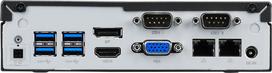 Shuttle XPC slim Barebone DL40N, Intel N150, 1x DDR5, 2x LAN (2x 2.5Gbit), 2xCOM,1xHDMI,1xDP, 1x VGA, fanless, 24/7 permanent operation