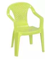 ProGarden Vaikiška kėdė žalia, plastikinė Camelia 46225