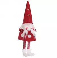 Eu Sandelis Kalėdinė dekoracija, Kalėdinis raudonas nykštukas 32 cm KSN07CZE