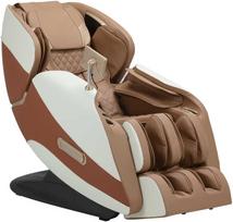 Activeshop Masažinis krėslas Sakura Luxury 808 Baltas and rusvai gelsvas