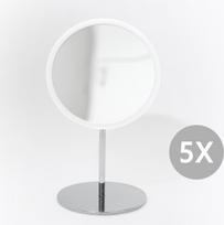 Bosign Veidrodis AirMirror didinantis 5 kartus pastatomas baltos spalvos