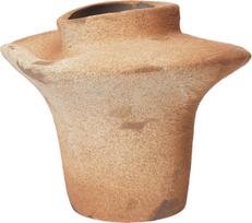 Ferm Living Vaza Evio 22 cm terakotos spalvos