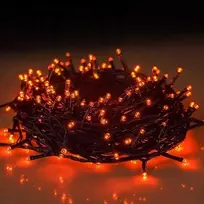 Eu Sandelis Vidaus/išorės raudona elektrinė lempučių girlianda 100 LED LAMP01CZE