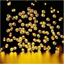 Eu Sandelis Vidaus/išorės šiltai balta elektrinė lempučių girlianda 100 LED LAMP01CB