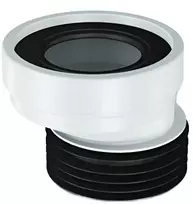 Plastbrno Klozetinio puodo manžetė, fiksuota, ekscentrinė, 20
