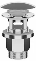 Plastbrno Nuotekų sifonas plautuvei 1 1/4" click-clack, Inox