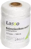 Lasso Virvė Polipropileno 2.5mm 100m