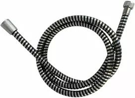 Dušo žarna AB PVC 150cm Chromuota/Juoda