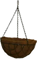 Besk Gėlių vazonas pakabinamas kokoso 30cm Ruda