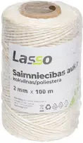 Virvė Lasso Ūkio 2mm 100m Medvilnė/Poliesteris