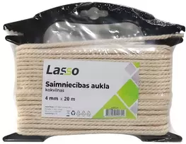 Lasso Virvė ūkio 4mm 20m medvilnė