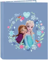 Safta Disney Frozen A4 cardboard 4 rings binder