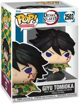 FUNKO POP! Vinilinė figūrėlė: Demon Slayer - Giyu Tomioka, ~9 cm