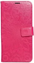 Oem Dėklas su klapką na Samsung S26 FE Mezzo Book mandala magenta