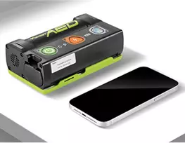 ViVest PowerBeat P1 + eSIM - personalinis, nešiojamas išorinis defibriliatorius (AID)