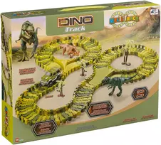 Multi Track Daugiafunkcis takelis – Dinozaurų lenktynių trasa, 120 detalių (41761)