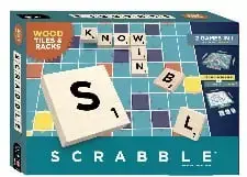 „Mattel Games“ – „Scrabble Wood Edition“ (DK) – 967-2606