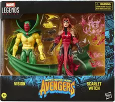 Hasbro Marvel Legends Series Avengers Earts Mightiest Heroes Vision and Scarlet Witch pack 2 figures 15cm