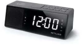 Dviejų žadintuvų laikrodinis radijas PLL su Bluetooth, 2×1,5 V, M 172 BT, MUSE