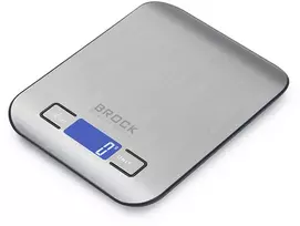 Skaitmeninės virtuvinės svarstyklės BROCK SKS 1011 su LED max 5kg