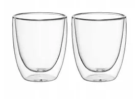 2 dvigubo stiklo stiklinių rinkinys 300 ml, 9004, KAMILLE