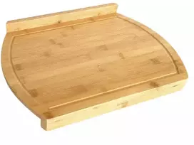 King Hoff Bambukinė pjaustymo lenta su fiksuojančiu kraštu 58 × 38 × 4 cm, KH 1685, Kinghoff